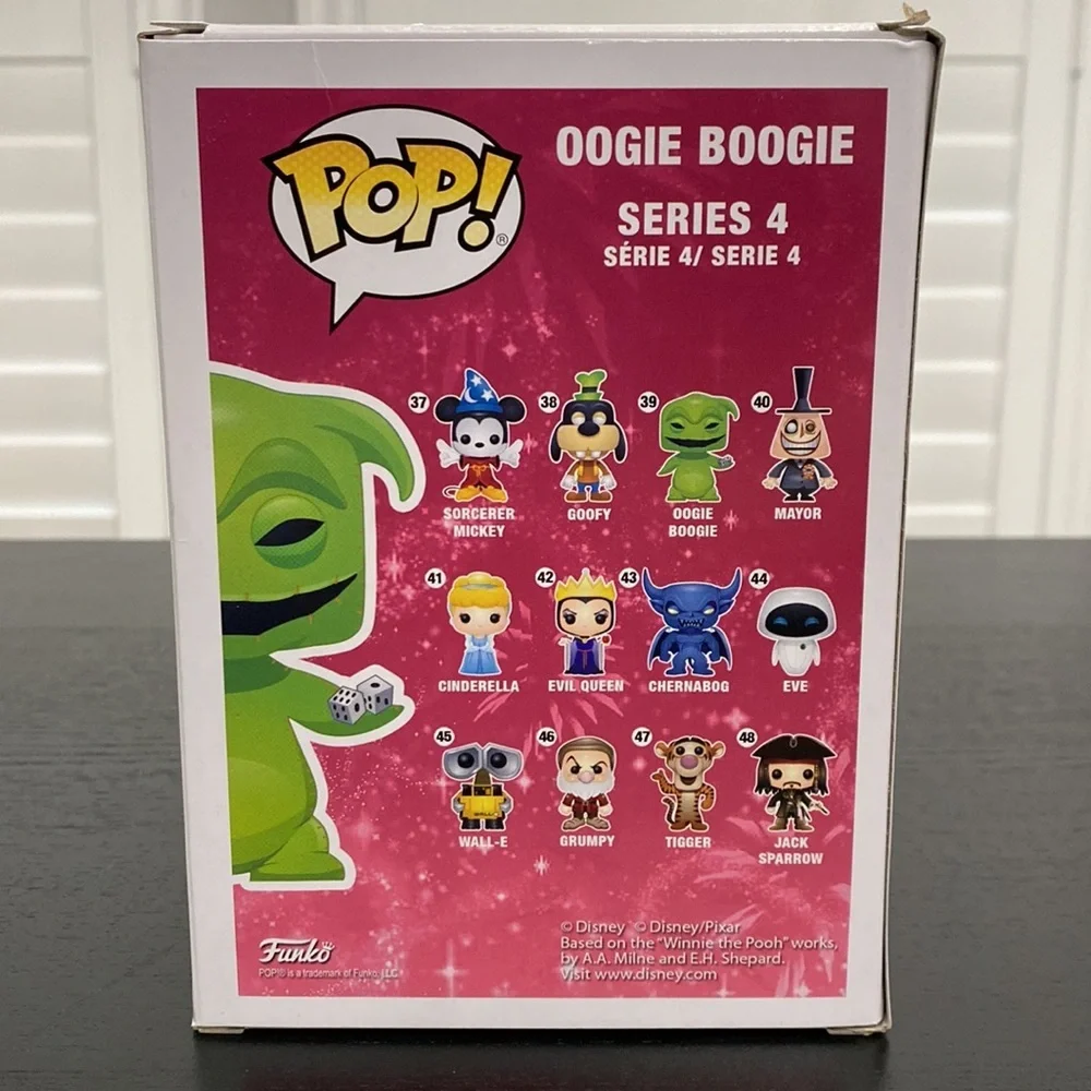 Funko Pop Disney : Nightmare Before Christmas : OOGIE BOOGIE #39 Vinyl Figure - Picture 4 of 13